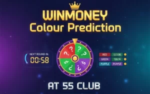 winmoney colour prediction at 55 Club featured image